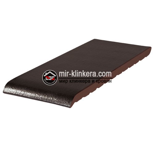 Клинкерная плитка для подоконников King Klinker, Ониксовый черный (17)