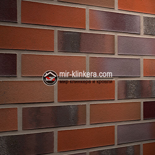 Клинкерная плитка Feldhaus Klinker R560 carbona carmesi colori