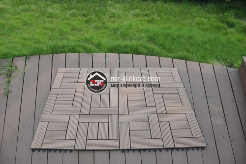 Садовый паркет CM Garden Classic Венге (коричневый) фото 3