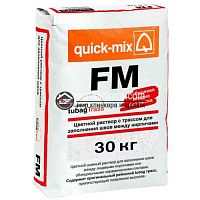 Цветная смесь для заделки швов Quick-mix (Квикс Микс) FM. A алебастрово-белый