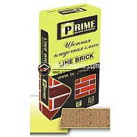 Цветная кладочная смесь Prime "Line Brick" кремово-желтая
