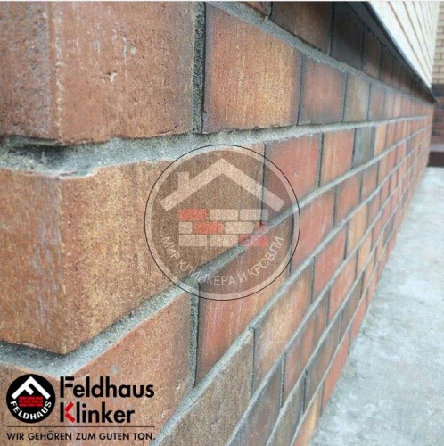 Клинкерная плитка Feldhaus Klinker R758 vascu terracotta calino фото 4